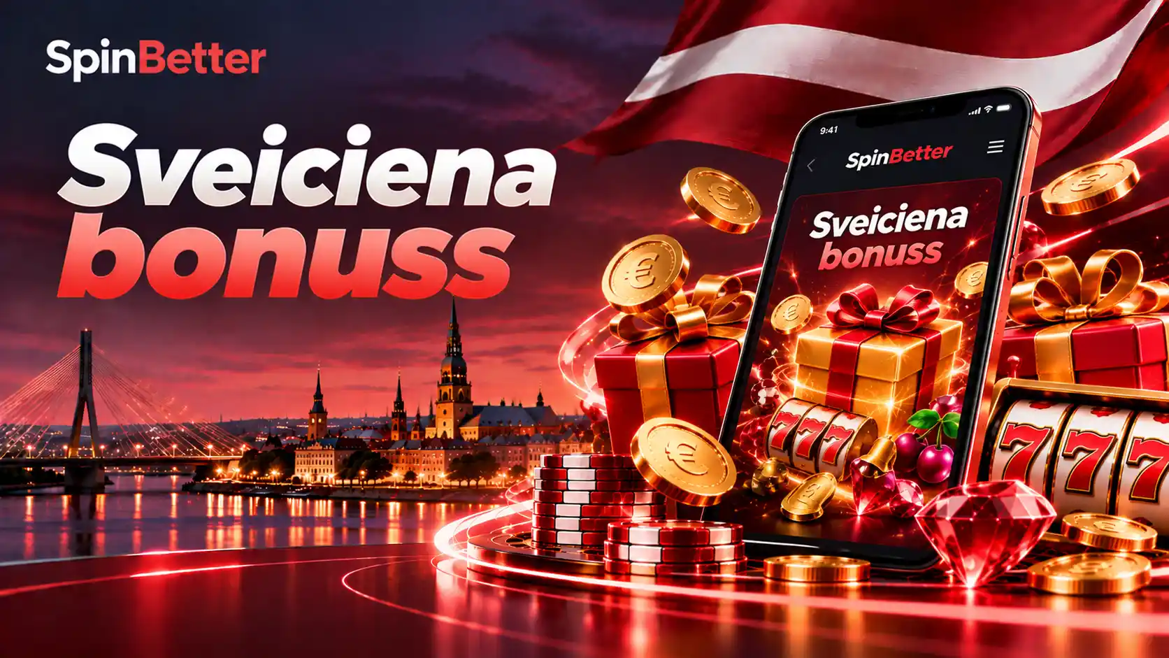 Sveiciena bonuss: četru iemaksu pakete ar bezmaksas griezieniem